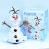 Disney Frozen 2 Robots Snowman Olaf Electric Toys Dance Moves Light Music Cartoon Plastic Toy Boys And Girls Christmas Gifts